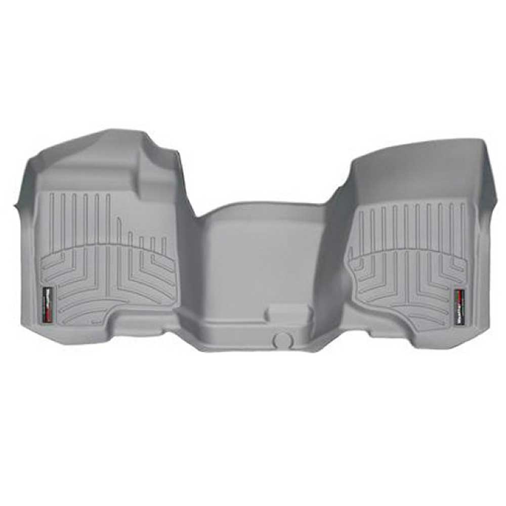 Weathertech Digitalfit Front Floorliners, Grey, Pair | 2007-2013 Chevrolet Silverado 1500-Extended Weathertech Digitalfit Front Floorliners, Grey, Pair | 2007-2013 Chevrolet Silverado 1500-Extended