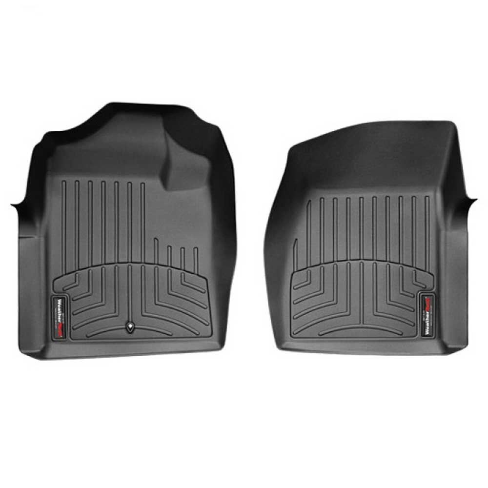 Weathertech Digitalfit Front Floorliners, Black, Pair | 2007-2013 Chevrolet Silverado 1500-Regular Weathertech Digitalfit Front Floorliners, Black, Pair | 2007-2013 Chevrolet Silverado 1500-Regular