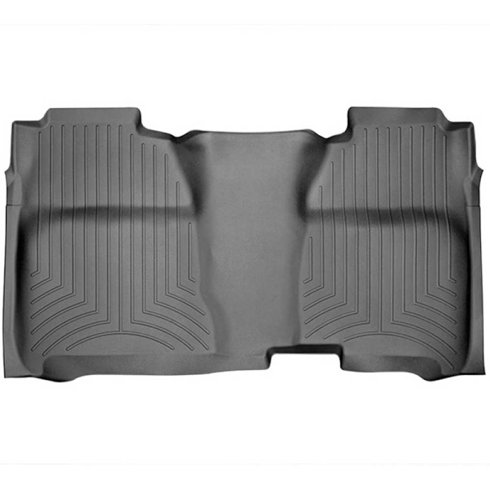 Weathertech Digitalfit Rear Floorliner, 1 Piece, Black | 2014-2015 Chevrolet Silverado 1500-Crew Weathertech Digitalfit Rear Floorliner, 1 Piece, Black | 2014-2015 Chevrolet Silverado 1500-Crew