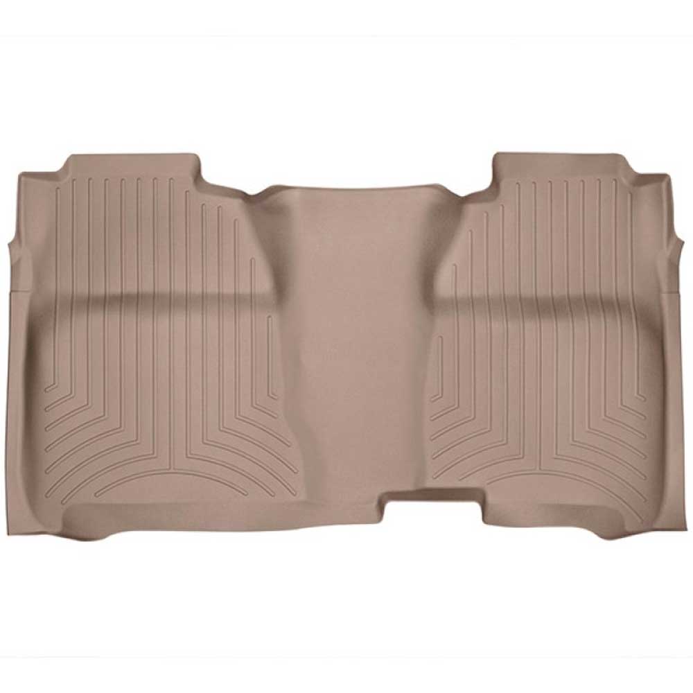 Weathertech Digitalfit Rear Floorliner, 1 Piece, Tan | 2014-2015 Chevrolet Silverado 1500-Crew Cab, Weathertech Digitalfit Rear Floorliner, 1 Piece, Tan | 2014-2015 Chevrolet Silverado 1500-Crew Cab,