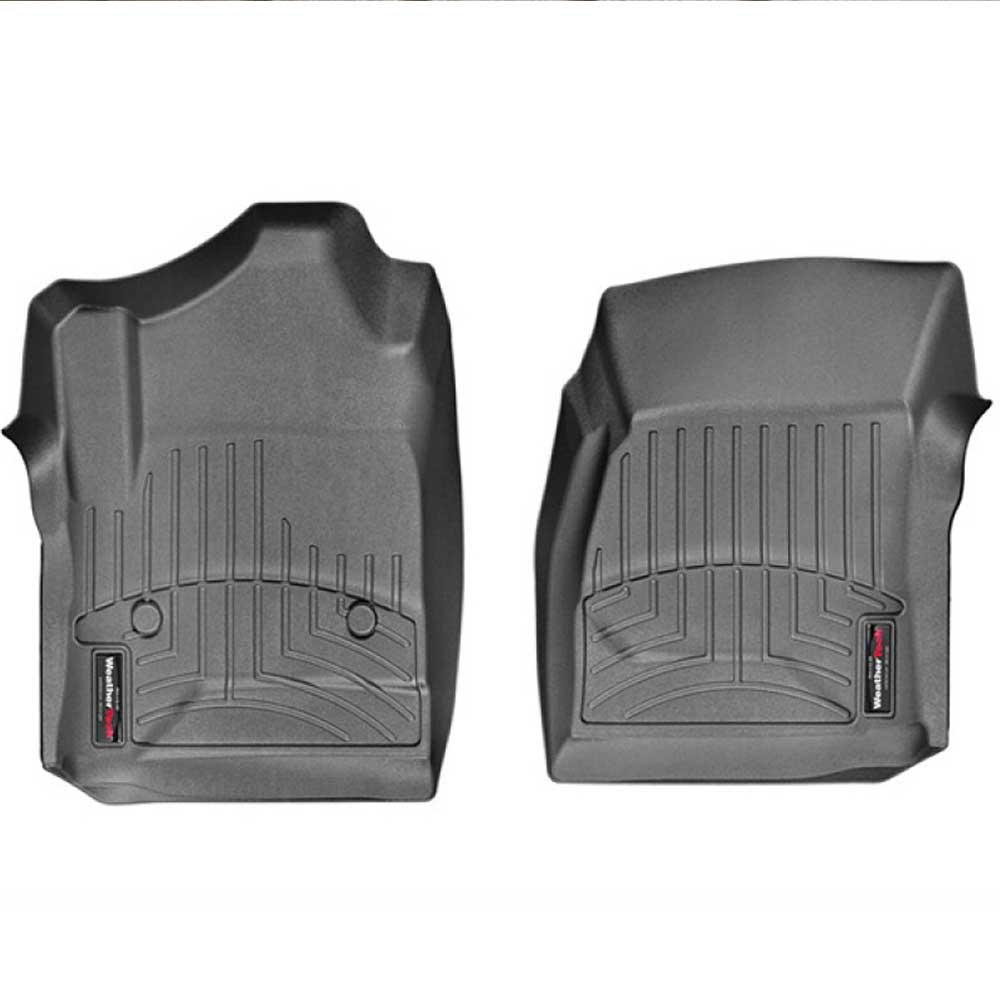 Weathertech Digitalfit Front Floorliners, Black, Pair | 2014-2015 Chevrolet Silverado 1500-Regular Weathertech Digitalfit Front Floorliners, Black, Pair | 2014-2015 Chevrolet Silverado 1500-Regular