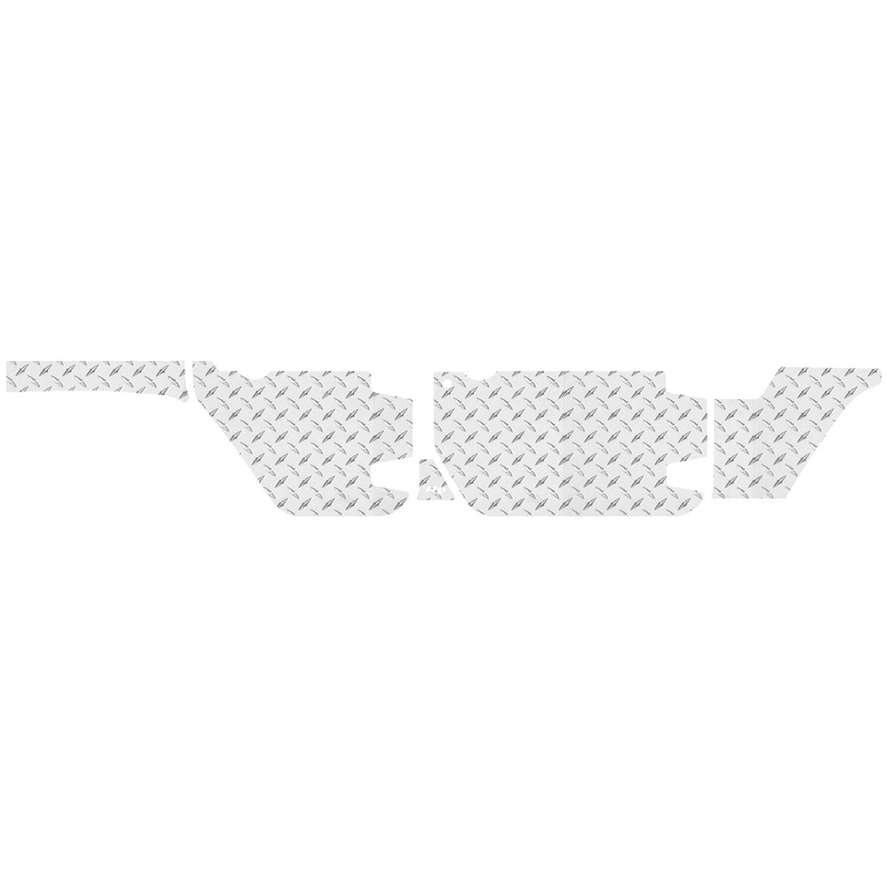 Warrior Full Side Armor, Diamond Plate | 2007-2017 Jeep Wrangler Unlimited JK, WAR941 Warrior Full Side Armor, Diamond Plate | 2007-2017 Jeep Wrangler Unlimited JK, WAR941
