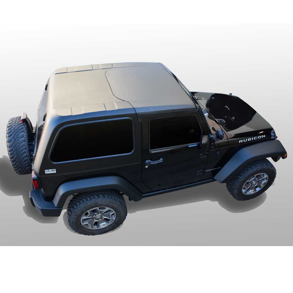 DV8 Offroad Fast Back Hard Top (Black) - HT07FB22 -  DV8-HT07FB22