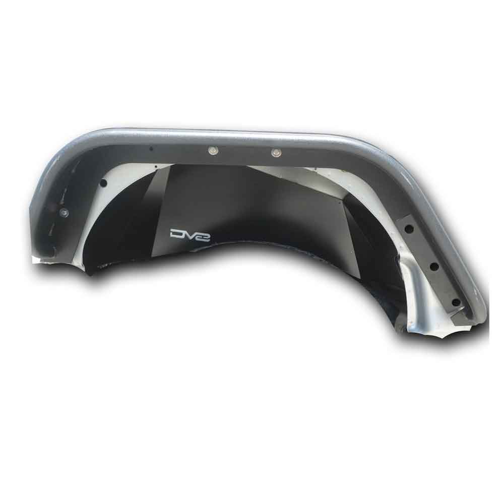 Dv8 Off-Road Aluminum Fender Liners, Rear, Black | 2007-2017 Jeep Wrangler JK and Wrangler Dv8 Off-Road Aluminum Fender Liners, Rear, Black | 2007-2017 Jeep Wrangler JK and Wrangler