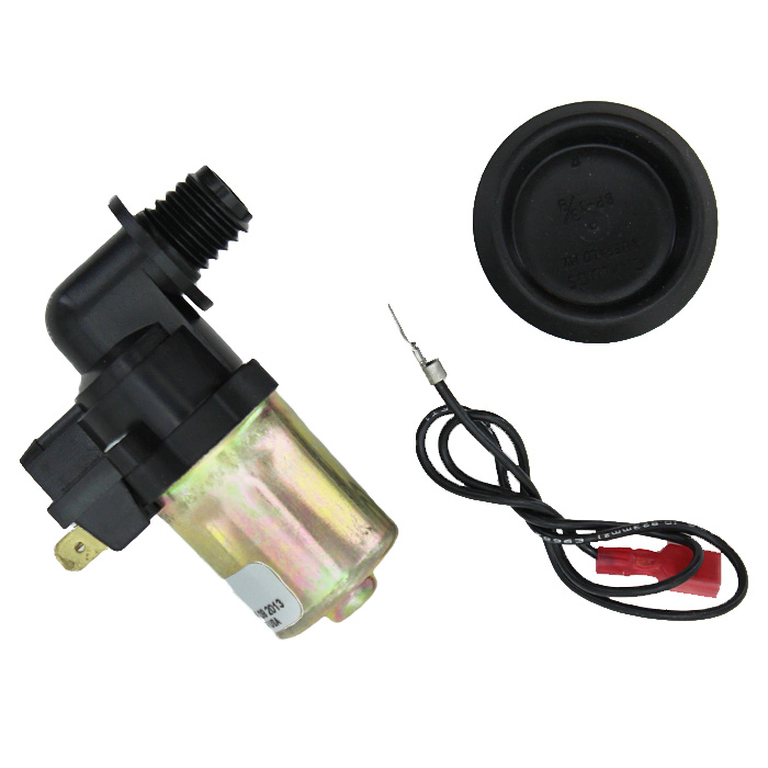 Crown Windshield Washer Pump, Front Or Rear | 1987-1998 Jeep Wrangler YJ, Grand Cherokee ZJ,