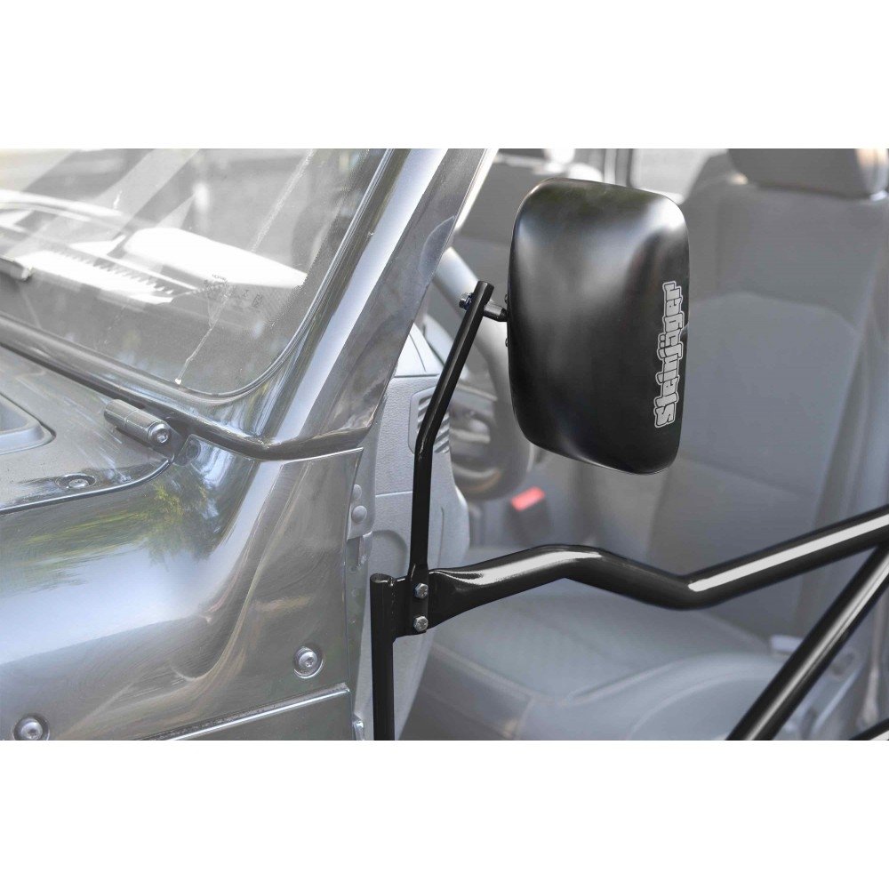 Steinjager Jl Tube Door Mirror Kit, Black | 2018-2019 Jeep Wrangler JL & JLU, STJ-J0048341 Steinjager Jl Tube Door Mirror Kit, Black | 2018-2019 Jeep Wrangler JL & JLU, STJ-J0048341