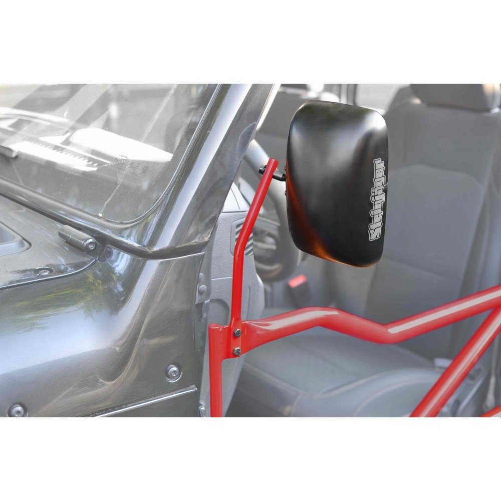 Steinjager Jl Tube Door Mirror Kit, Red Baron | 2018-2019 Jeep Wrangler JL & JLU, STJ-J0048343 Steinjager Jl Tube Door Mirror Kit, Red Baron | 2018-2019 Jeep Wrangler JL & JLU, STJ-J0048343