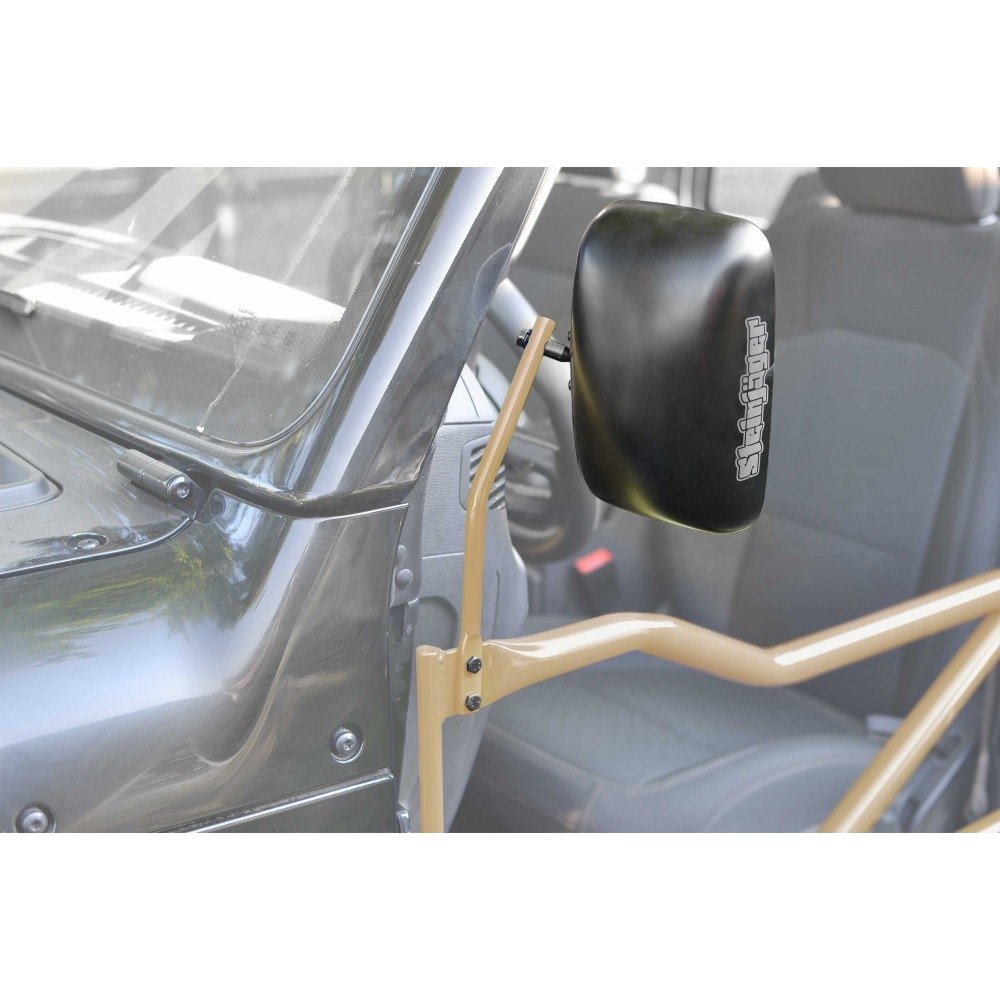 Steinjager Jl Tube Door Mirror Kit, Military Beige | 2018-2019 Jeep Wrangler JL & JLU, STJ-J0048350 Steinjager Jl Tube Door Mirror Kit, Military Beige | 2018-2019 Jeep Wrangler JL & JLU, STJ-J0048350