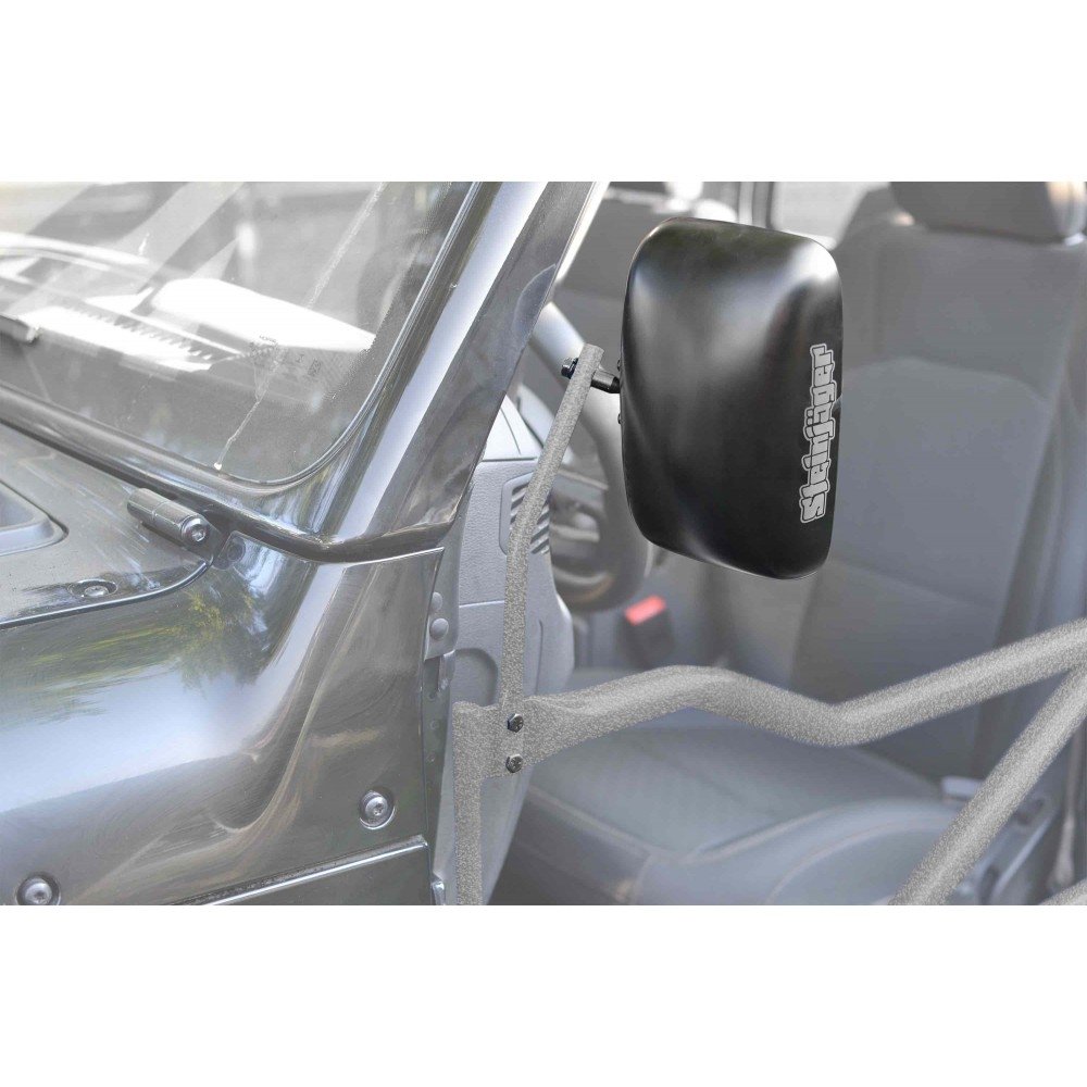 Steinjager Jl Tube Door Mirror Kit, Gray Hammertone | 2018-2019 Jeep Wrangler JL & JLU, STJ-J0048352 Steinjager Jl Tube Door Mirror Kit, Gray Hammertone | 2018-2019 Jeep Wrangler JL & JLU, STJ-J0048352