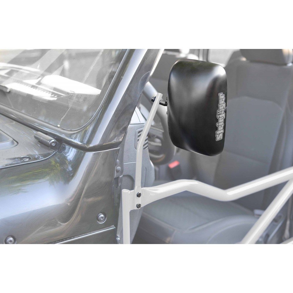Steinjager Jl Tube Door Mirror Kit, Cloud White | 2018-2019 Jeep Wrangler JL & JLU, STJ-J0048354 Steinjager Jl Tube Door Mirror Kit, Cloud White | 2018-2019 Jeep Wrangler JL & JLU, STJ-J0048354