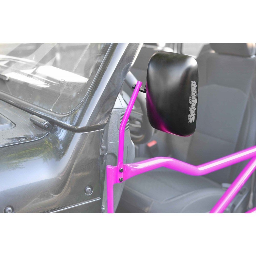 Steinjager Jl Tube Door Mirror Kit, Hot Pink | 2018-2019 Jeep Wrangler JL & JLU, STJ-J0048358 Steinjager Jl Tube Door Mirror Kit, Hot Pink | 2018-2019 Jeep Wrangler JL & JLU, STJ-J0048358