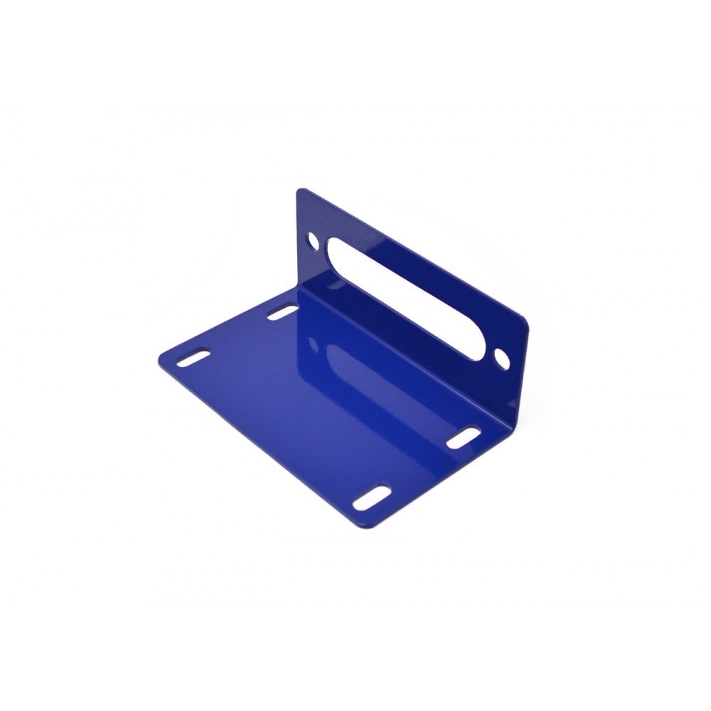 Steinjager Universal Winch Base Jk Fairlead Mount, Southwest Blue | 2007-2018 Jeep Wrangler JK & Steinjager Universal Winch Base Jk Fairlead Mount, Southwest Blue | 2007-2018 Jeep Wrangler JK &