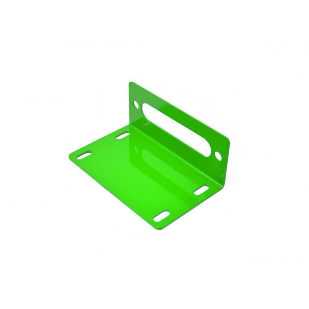 Steinjager Universal Winch Base Jk Fairlead Mount, Neon Green | 2007-2018 Jeep Wrangler JK & JKU, Steinjager Universal Winch Base Jk Fairlead Mount, Neon Green | 2007-2018 Jeep Wrangler JK & JKU,