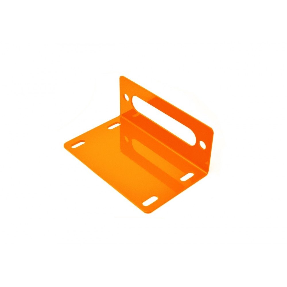 Steinjager Universal Winch Base Tj Fairlead Mount, Fluorescent Orange | 1997-2006 Jeep Wrangler TJ Steinjager Universal Winch Base Tj Fairlead Mount, Fluorescent Orange | 1997-2006 Jeep Wrangler TJ