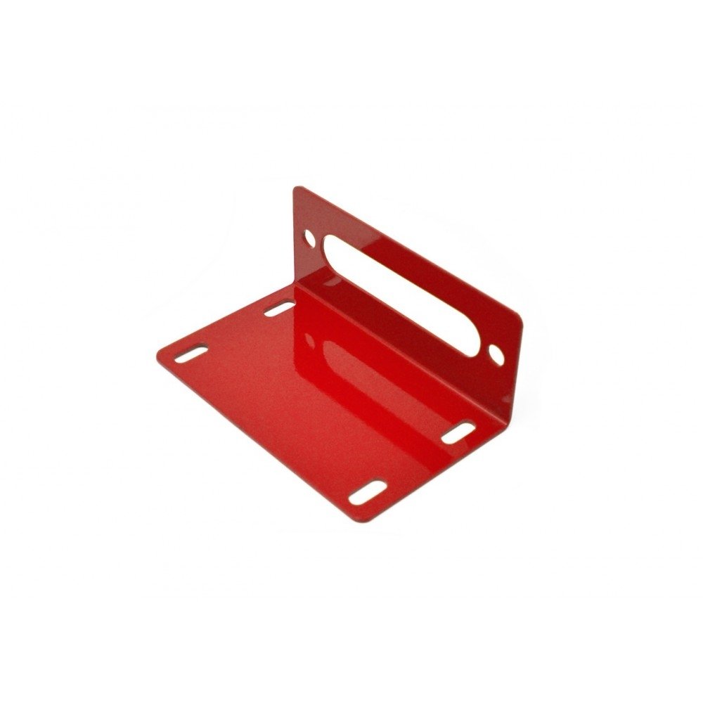 Steinjager Universal Winch Base Tj Fairlead Mount, Red Baron | 1997-2006 Jeep Wrangler TJ & TJ Steinjager Universal Winch Base Tj Fairlead Mount, Red Baron | 1997-2006 Jeep Wrangler TJ & TJ