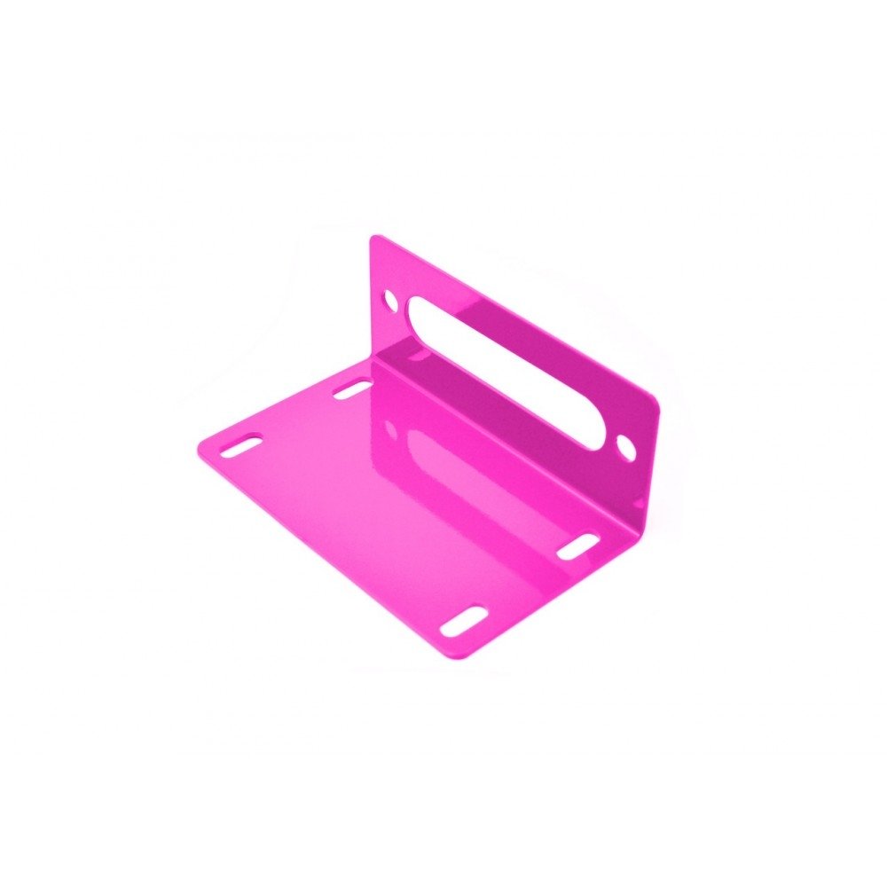Steinjager Universal Winch Base Tj Fairlead Mount, Hot Pink | 1997-2006 Jeep Wrangler TJ & TJ Steinjager Universal Winch Base Tj Fairlead Mount, Hot Pink | 1997-2006 Jeep Wrangler TJ & TJ