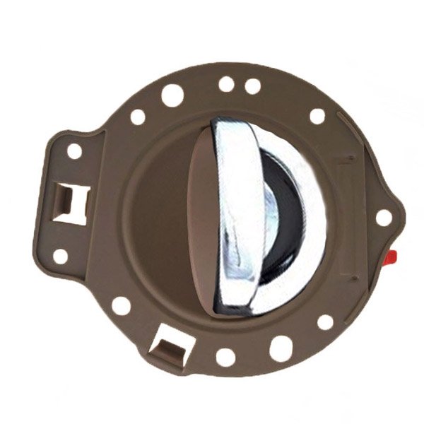 Dorman Front Interior Door Handle, Right Side, Khaki With Chrome Lever | 2006-2010 Jeep Commander Dorman Front Interior Door Handle, Right Side, Khaki With Chrome Lever | 2006-2010 Jeep Commander