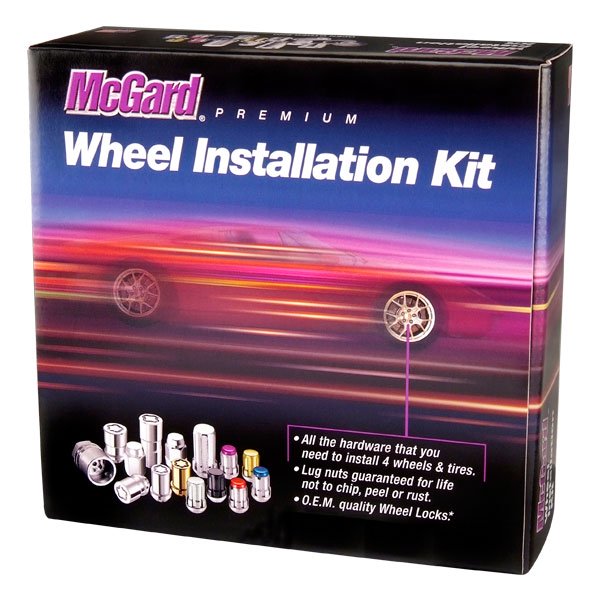 Mcgard Wheel Installation Kit, 4 Wheels, 5 Lug, 13/16 Mcgard Wheel Installation Kit, 4 Wheels, 5 Lug, 13/16