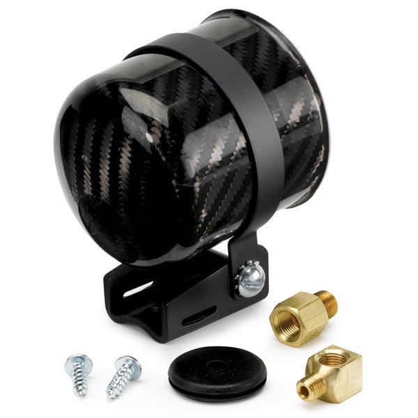 Auto Meter Mechanical Gauge Mounting Cup Carbon Fiber 2 5/8