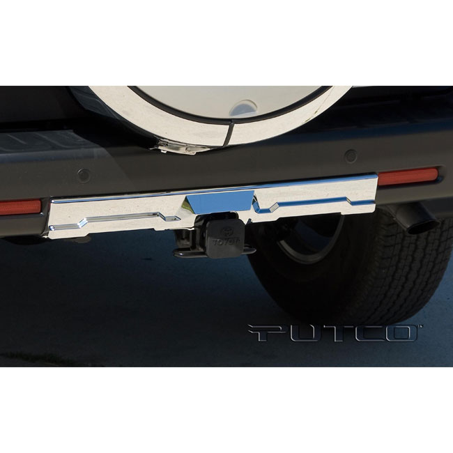 Putco Rear Apron Cover With Hitch Opening, Chrome | 2007-2015 Toyota FJ Cruiser, PTC-404210