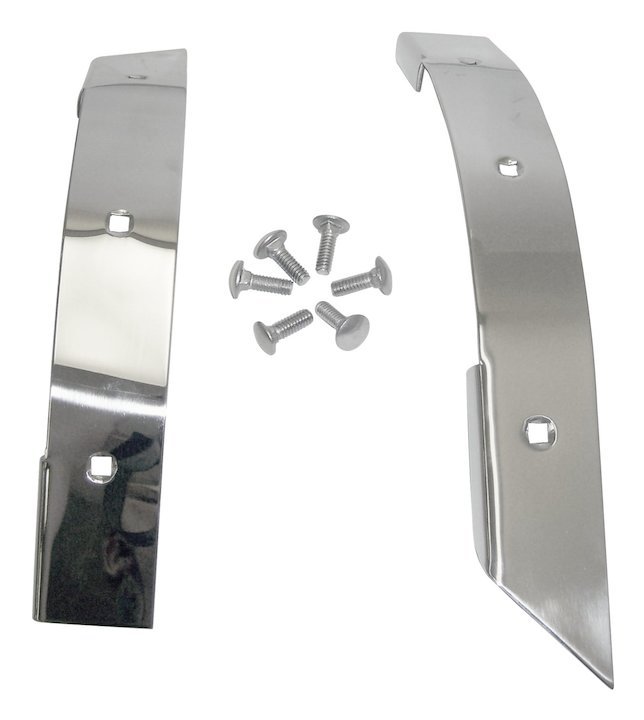 Rt Off-Road Stainless Steel Corner Guards (Pair) | 1987-1995 Jeep Wrangler YJ, RT34041 Rt Off-Road Stainless Steel Corner Guards (Pair) | 1987-1995 Jeep Wrangler YJ, RT34041