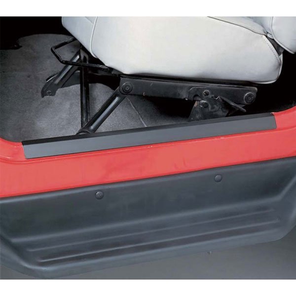 Rugged Ridge Door Entry Guards, Semi Gloss Black Powdercoated, Pair | 1997-2006 Jeep Wrangler TJ, Rugged Ridge Door Entry Guards, Semi Gloss Black Powdercoated, Pair | 1997-2006 Jeep Wrangler TJ,