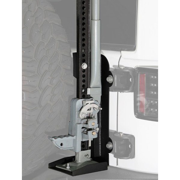 Smittybilt Trail Jack Mount For Pivot Hd Oversize Tire Carrier | 2007-2017 Jeep Wrangler JK & Smittybilt Trail Jack Mount For Pivot Hd Oversize Tire Carrier | 2007-2017 Jeep Wrangler JK &