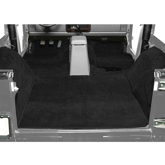 Seatz Deluxe Cut Pile Carpet Kit With Roll Bar Cut-Outs, Black | 1986-1995 Suzuki Samurai with Soft Seatz Deluxe Cut Pile Carpet Kit With Roll Bar Cut-Outs, Black | 1986-1995 Suzuki Samurai with Soft