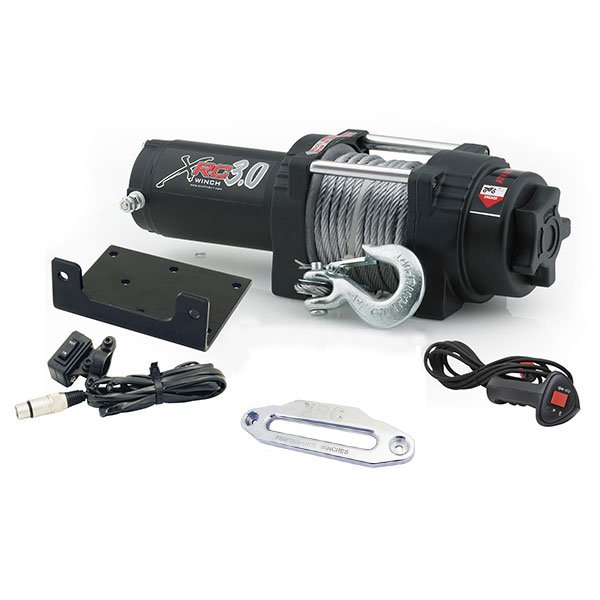 Smittybilt Xrc 3.0 Comp Series Winch With Synthetic Rope And Aluminum Fairlead, 3,000 Lb. Line