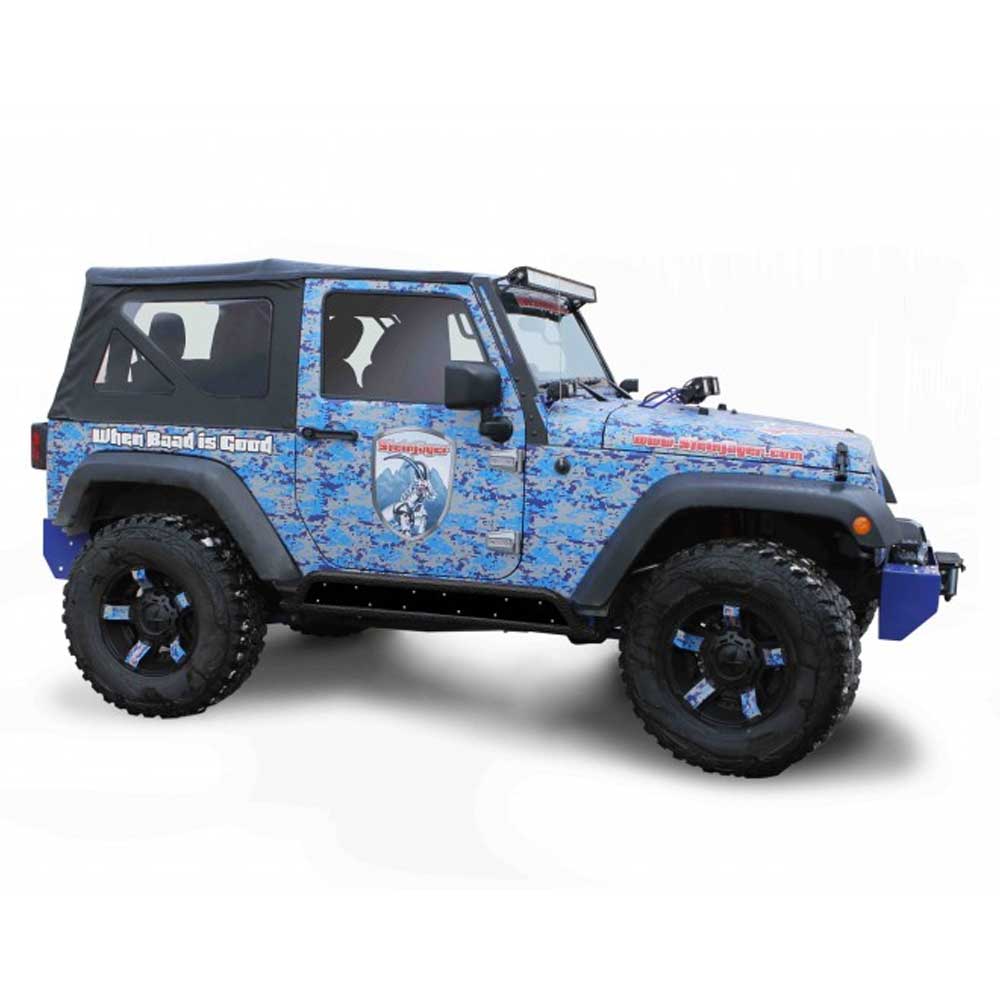 Steinjager Phantom Rock Slider Insert Kit, Black | 2007-2017 Jeep Wrangler JK, STJ-J0044867 Steinjager Phantom Rock Slider Insert Kit, Black | 2007-2017 Jeep Wrangler JK, STJ-J0044867