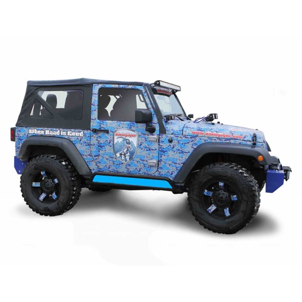 Steinjager Phantom Rock Slider Insert Kit, Playboy Blue | 2007-2017 Jeep Wrangler JK, STJ-J0044871 Steinjager Phantom Rock Slider Insert Kit, Playboy Blue | 2007-2017 Jeep Wrangler JK, STJ-J0044871