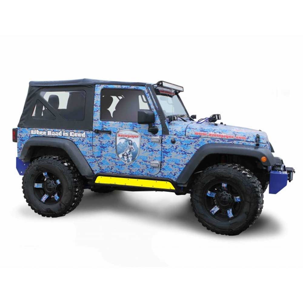 Steinjager Phantom Rock Slider Insert Kit, Lemon Peel | 2007-2017 Jeep Wrangler JK, STJ-J0044872 Steinjager Phantom Rock Slider Insert Kit, Lemon Peel | 2007-2017 Jeep Wrangler JK, STJ-J0044872