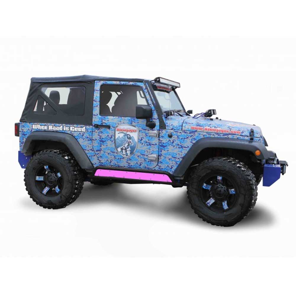Steinjager Phantom Rock Slider Insert Kit, Pinky | 2007-2017 Jeep Wrangler JK, STJ-J0044874 Steinjager Phantom Rock Slider Insert Kit, Pinky | 2007-2017 Jeep Wrangler JK, STJ-J0044874