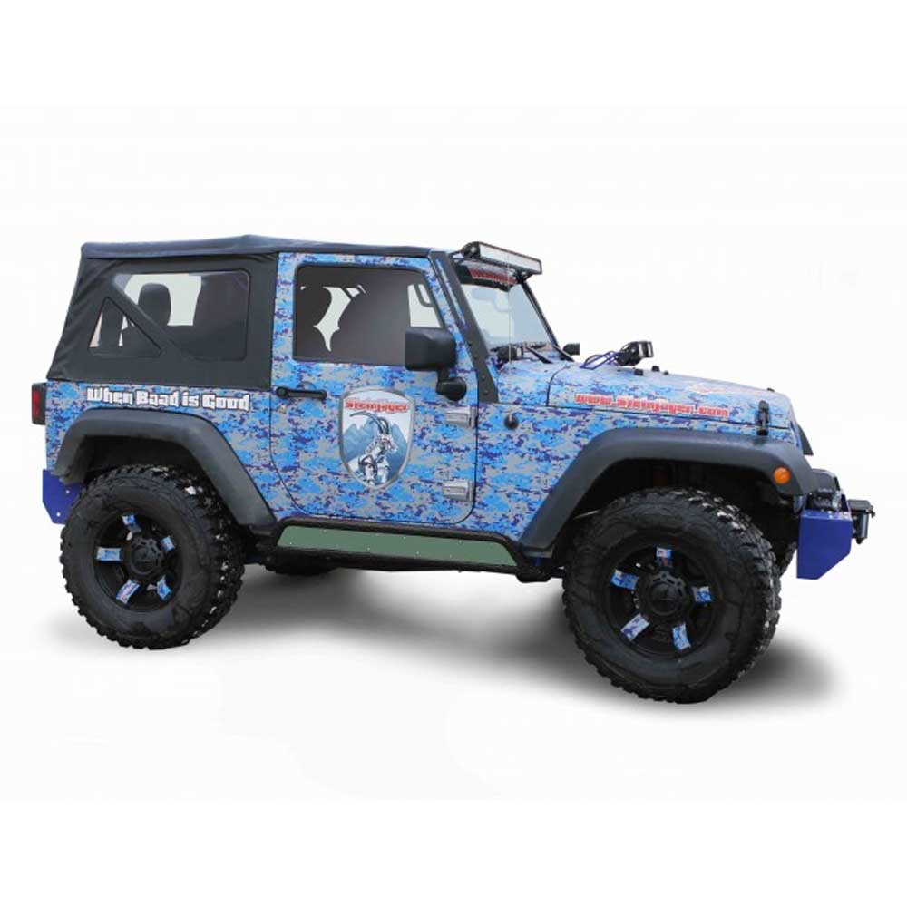 Steinjager Phantom Rock Slider Insert Kit, Locas Green | 2007-2017 Jeep Wrangler JK, STJ-J0044875 Steinjager Phantom Rock Slider Insert Kit, Locas Green | 2007-2017 Jeep Wrangler JK, STJ-J0044875