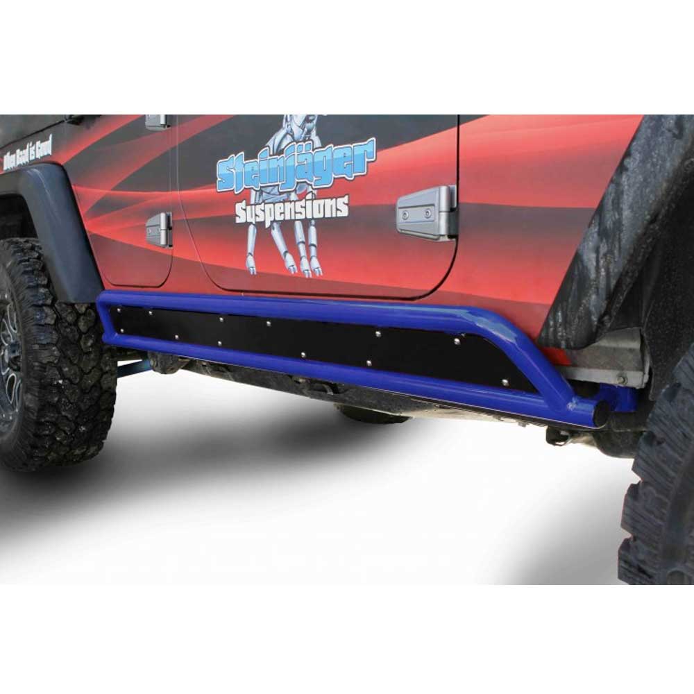 Steinjager Phantom Rock Slider Kit, Southwest Blue | 2007-2017 Jeep Wrangler Unlimited JK, Steinjager Phantom Rock Slider Kit, Southwest Blue | 2007-2017 Jeep Wrangler Unlimited JK,