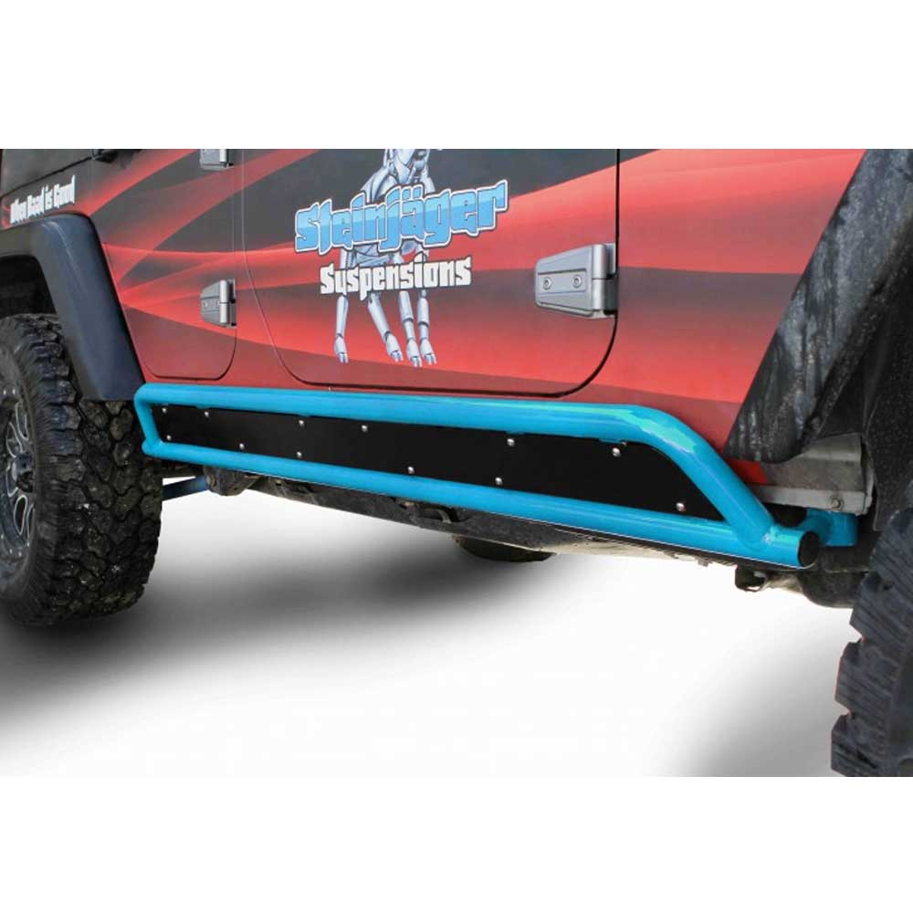 Steinjager Phantom Rock Slider Kit, Playboy Blue | 2007-2017 Jeep Wrangler Unlimited JK, Steinjager Phantom Rock Slider Kit, Playboy Blue | 2007-2017 Jeep Wrangler Unlimited JK,