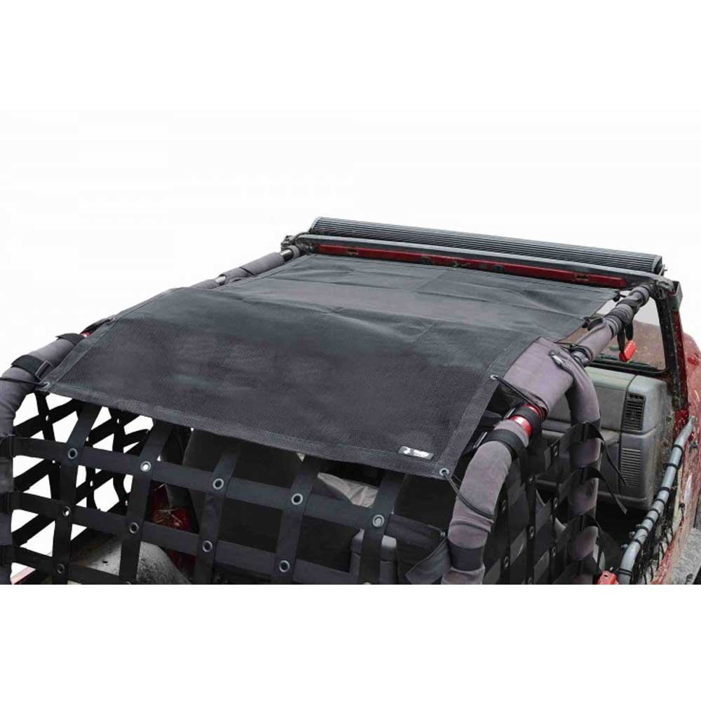 Steinjager Full Length Teddy Top Solar Screen Cover, Black | 1997-2006 Jeep Wrangler TJ, Steinjager Full Length Teddy Top Solar Screen Cover, Black | 1997-2006 Jeep Wrangler TJ,