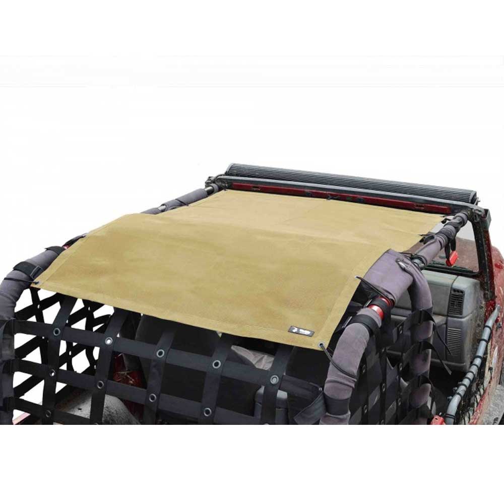 Steinjager Full Length Teddy Top Solar Screen Cover, Tan | 1997-2006 Jeep Wrangler TJ, STJ-J0045990 Steinjager Full Length Teddy Top Solar Screen Cover, Tan | 1997-2006 Jeep Wrangler TJ, STJ-J0045990