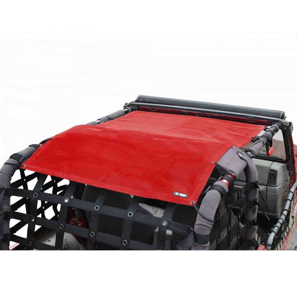 Steinjager Full Length Teddy Top Solar Screen Cover, Red | 1997-2006 Jeep Wrangler TJ, STJ-J0045993 Steinjager Full Length Teddy Top Solar Screen Cover, Red | 1997-2006 Jeep Wrangler TJ, STJ-J0045993