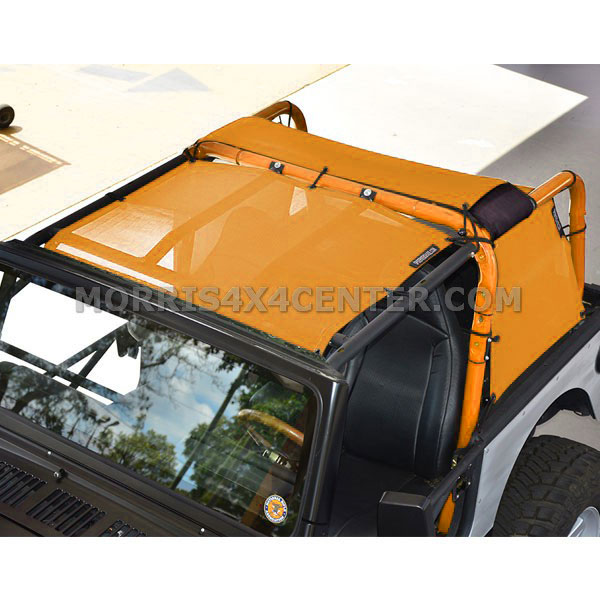Spiderwebshade Trailmesh Shadecage-Orange 4-Piece | 1997-2006 Jeep Wrangler TJ, SW1-SHADECAGETJ-TMO Spiderwebshade Trailmesh Shadecage-Orange 4-Piece | 1997-2006 Jeep Wrangler TJ, SW1-SHADECAGETJ-TMO