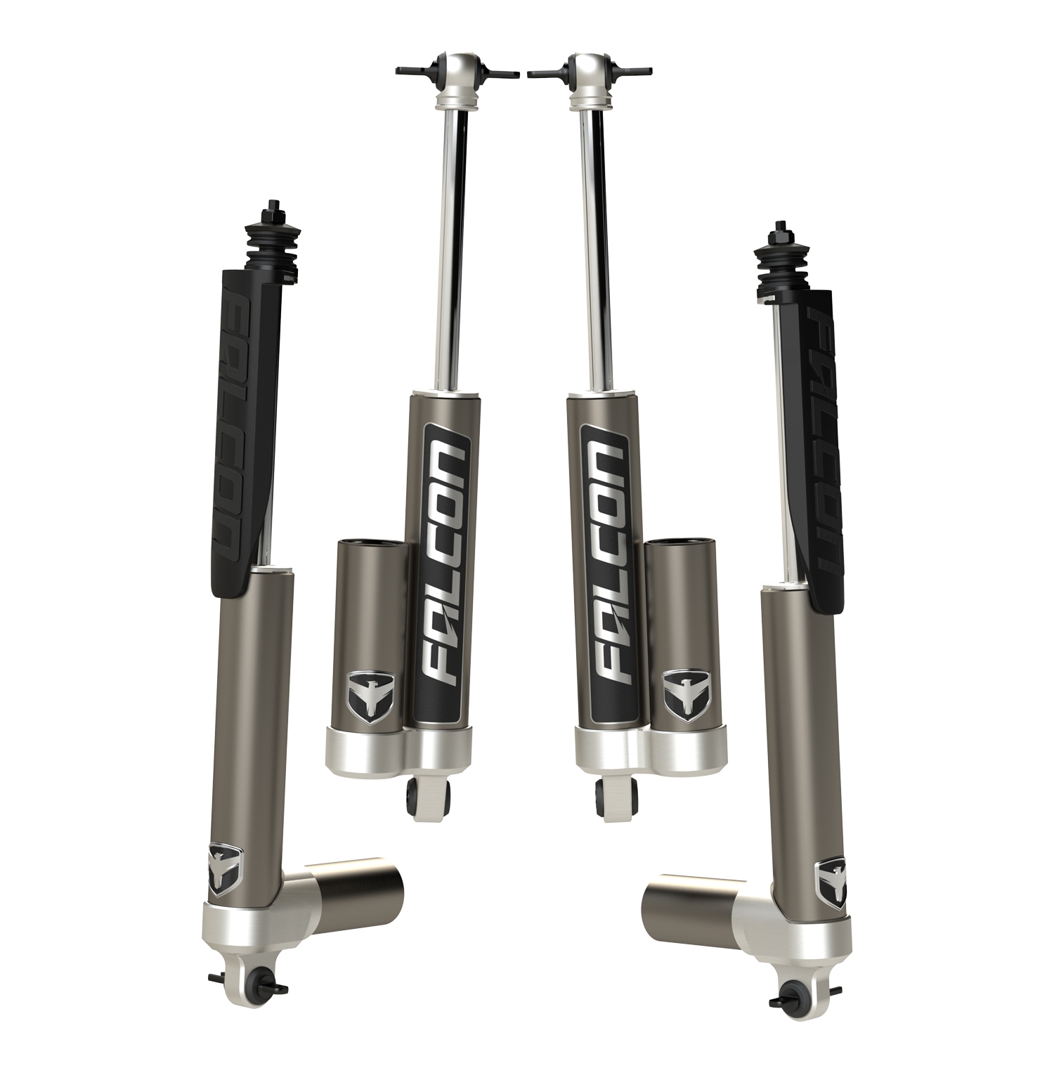 Teraflex Falcon Series 3.1 Non-Adjustable Piggyback Front & Rear Shock Absorber Kit For 3 Teraflex Falcon Series 3.1 Non-Adjustable Piggyback Front & Rear Shock Absorber Kit For 3