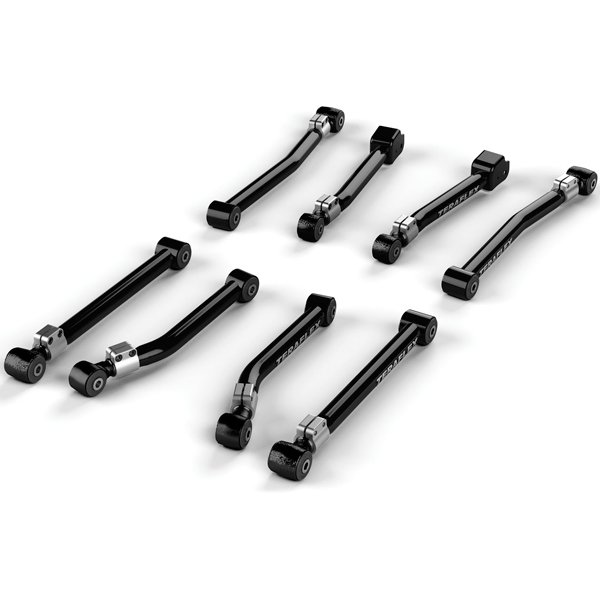 Teraflex Complete 8 Adjustable Alpine Flexarm Kit, Suspension Parts | 2007-2017 Jeep Wrangler JK & Teraflex Complete 8 Adjustable Alpine Flexarm Kit, Suspension Parts | 2007-2017 Jeep Wrangler JK &