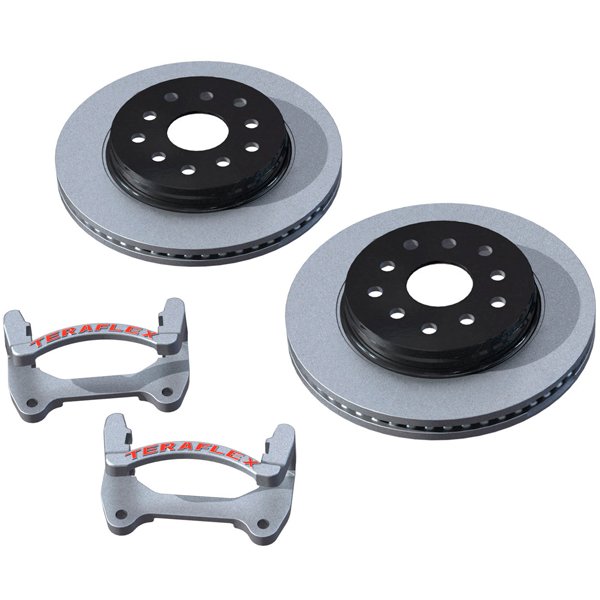 Teraflex Front Performance Big Rotor Kit | 2007-2017 Jeep Wrangler JK & Wrangler Unlimited JK, Teraflex Front Performance Big Rotor Kit | 2007-2017 Jeep Wrangler JK & Wrangler Unlimited JK,