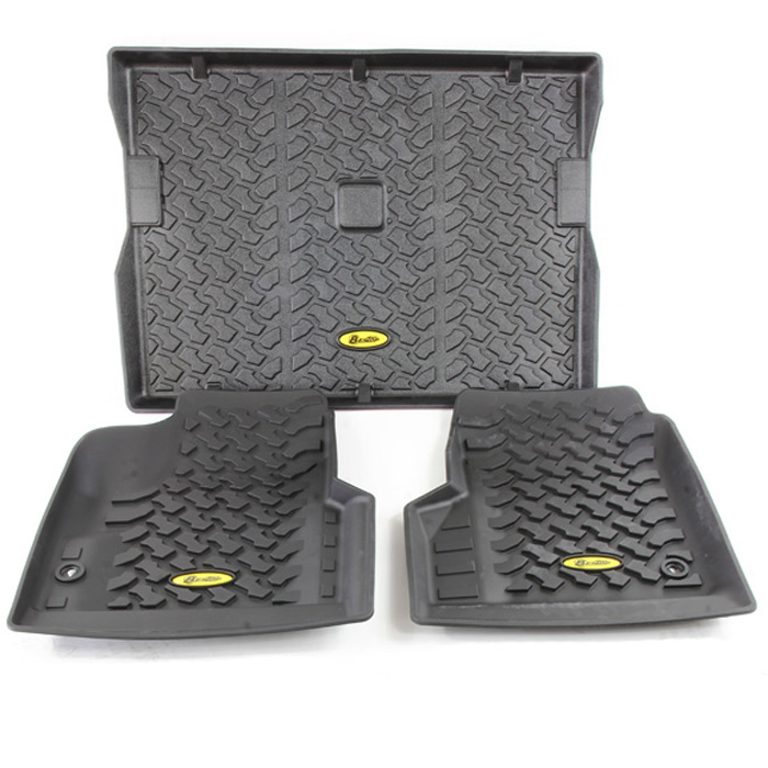 Jeep Bestop Front And Cargo Floor Liner Kit, Black | 1976-1995 , 51511-01KFC1 Jeep Bestop Front And Cargo Floor Liner Kit, Black | 1976-1995 , 51511-01KFC1