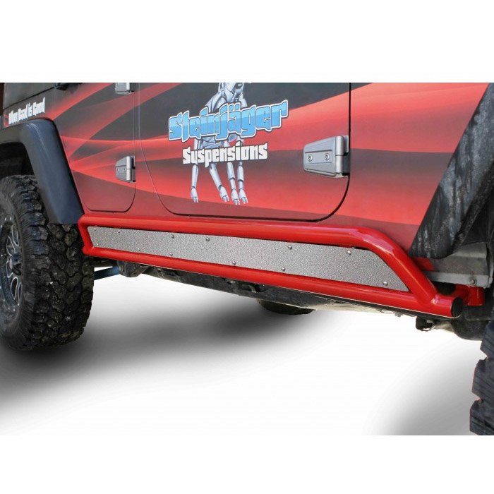 Steinjager Phantom Rock Slider Insert Kit, Gray Hammertone | 2007-2017 Jeep Wrangler Unlimited JK, Steinjager Phantom Rock Slider Insert Kit, Gray Hammertone | 2007-2017 Jeep Wrangler Unlimited JK,