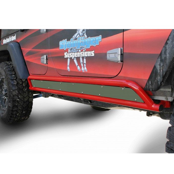 Steinjager Phantom Rock Slider Insert Kit, Locas Green | 2007-2017 Jeep Wrangler Unlimited JK, Steinjager Phantom Rock Slider Insert Kit, Locas Green | 2007-2017 Jeep Wrangler Unlimited JK,