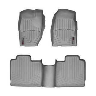 Weathertech Digitalfit Front & Rear Floor Liner Kit, Grey | 1997-2001 Jeep Cherokee XJ, WT-46266-1-2 Weathertech Digitalfit Front & Rear Floor Liner Kit, Grey | 1997-2001 Jeep Cherokee XJ, WT-46266-1-2
