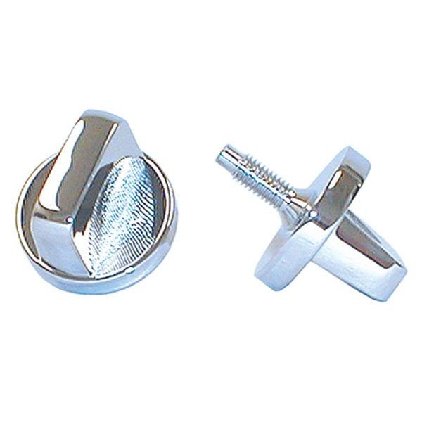 Rugged Ridge Windshield Knobs, Chrome, Pair | 1976-1986 Jeep CJ5, CJ7, CJ8 Scrambler, 7527 Rugged Ridge Windshield Knobs, Chrome, Pair | 1976-1986 Jeep CJ5, CJ7, CJ8 Scrambler, 7527