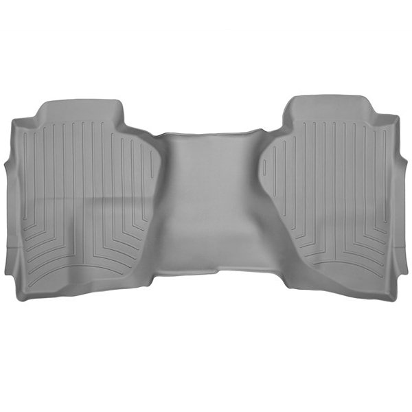 Weathertech Digitalfit Rear Floorliner, 1 Piece, Grey | 2014-2015 Chevrolet Silverado 1500-Double Weathertech Digitalfit Rear Floorliner, 1 Piece, Grey | 2014-2015 Chevrolet Silverado 1500-Double