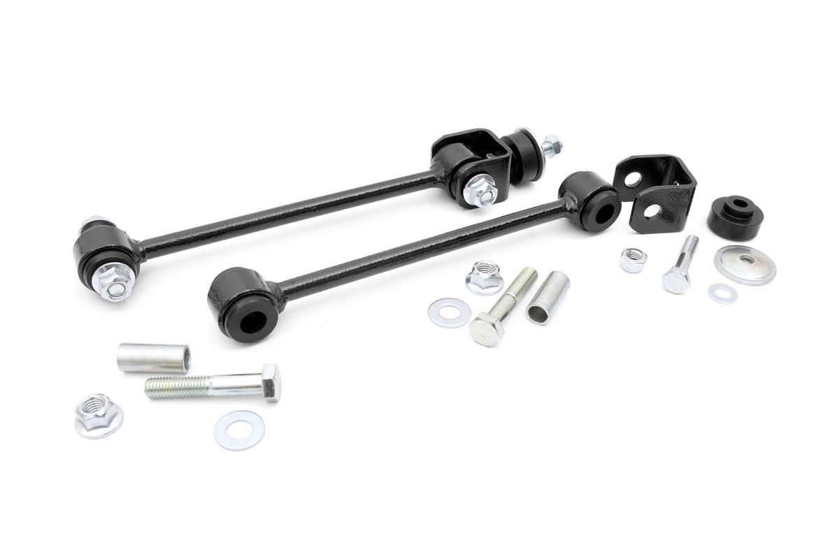 Rough Country Rear Sway Bar Links, Pair, Suspension Parts | 1980-1997 Ford F-250 Pickup 4WD & F-350